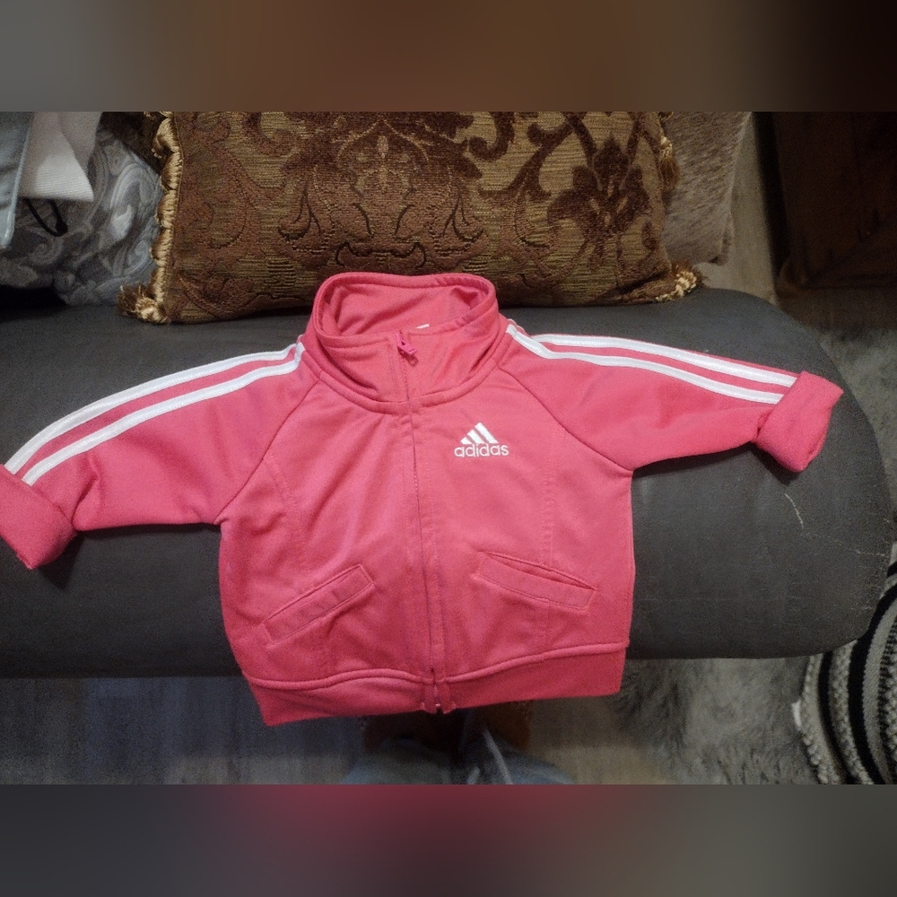 🍼Child's Addidas Pink Jacket 3M